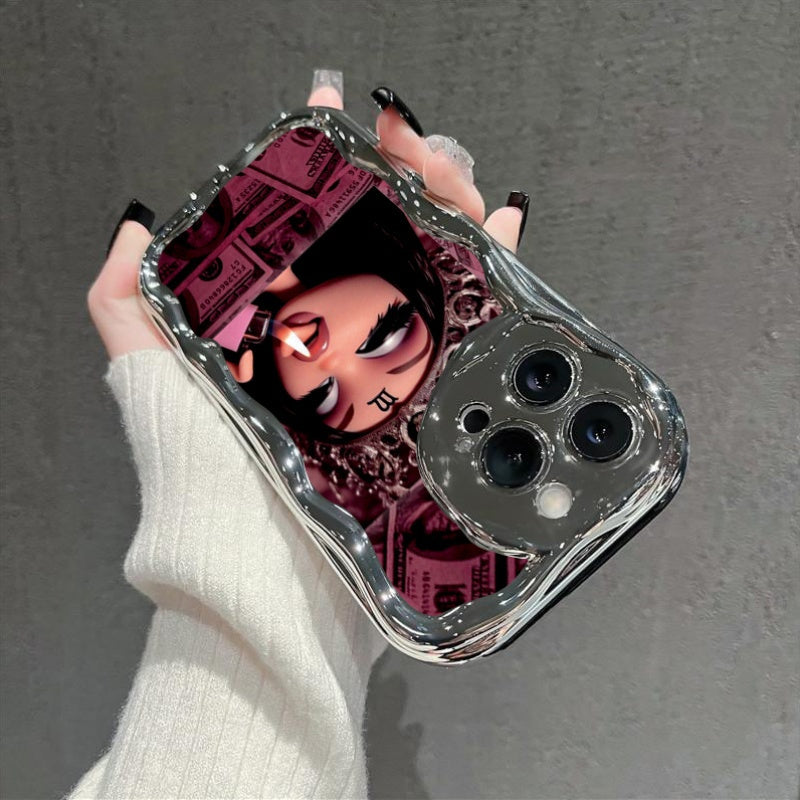 Elegant And Opulent: A Stylishly Designed Soft Protective Phone Case with a Luxurious Finish for Iphone Models 16, 15, 14, 13, 12, 11 Pro And Promax, As Well As 16, 15, 14 Plus, Featuring a Cute Fashionable Thick Shockproof D